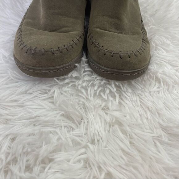 G by Guess Shearling Sequin Knit Buckle Boots - Picture 3 of 10